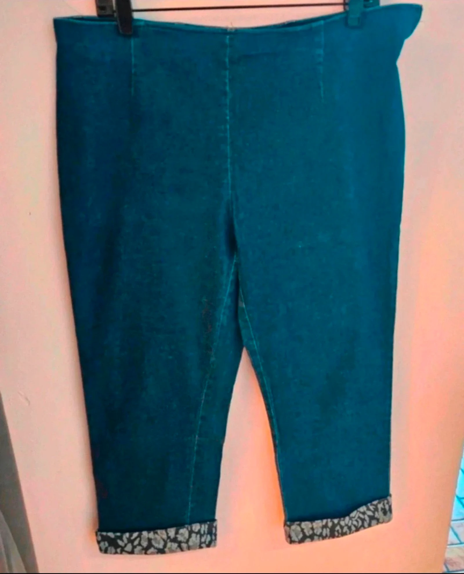 Calça jeans curta azul – photo 2